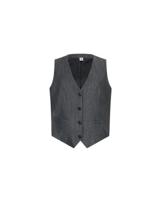 Liu Jo Gray Waistcoats