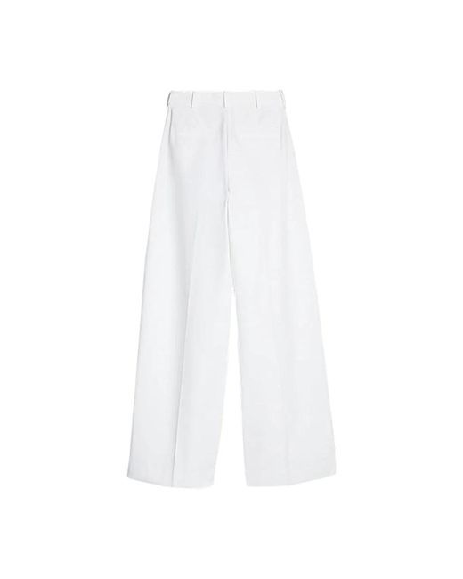 Tommy Hilfiger White Wide trousers