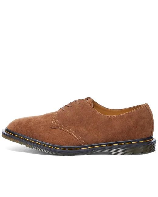 Dr. Martens Brown Laced Shoes for men