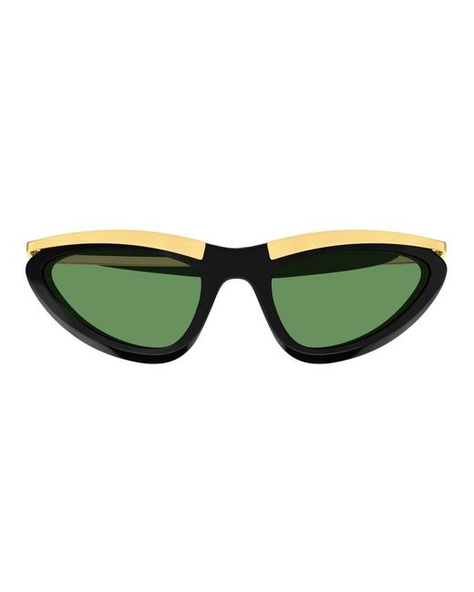 Bottega Veneta Green Sunglasses