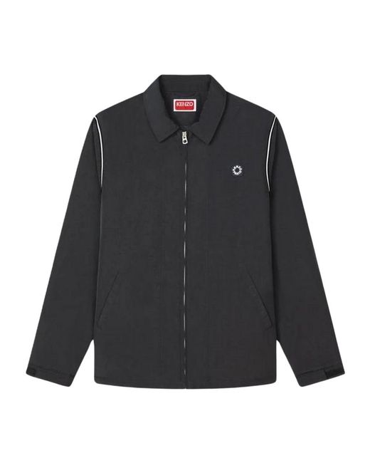 KENZO Black Light Jackets for men