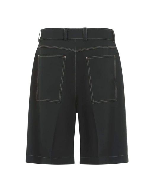 Jil Sander Blaue casual shorts mit gürtel in Blue für Herren