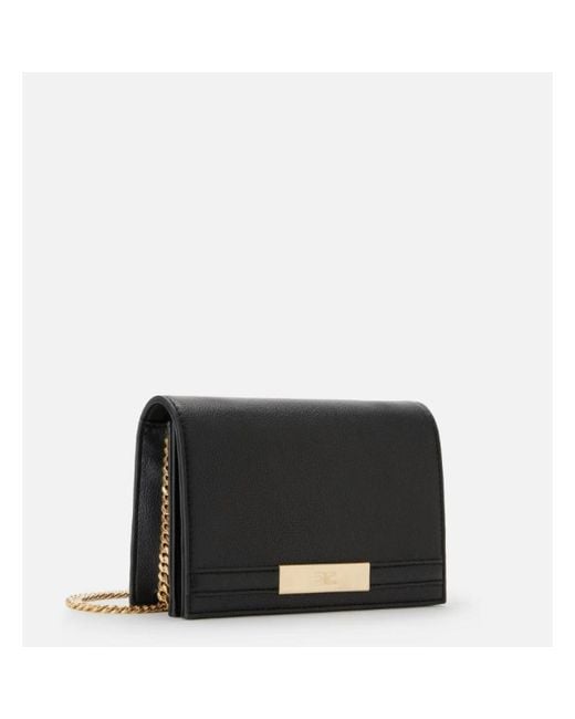 Elisabetta Franchi Black Shoulder Bags