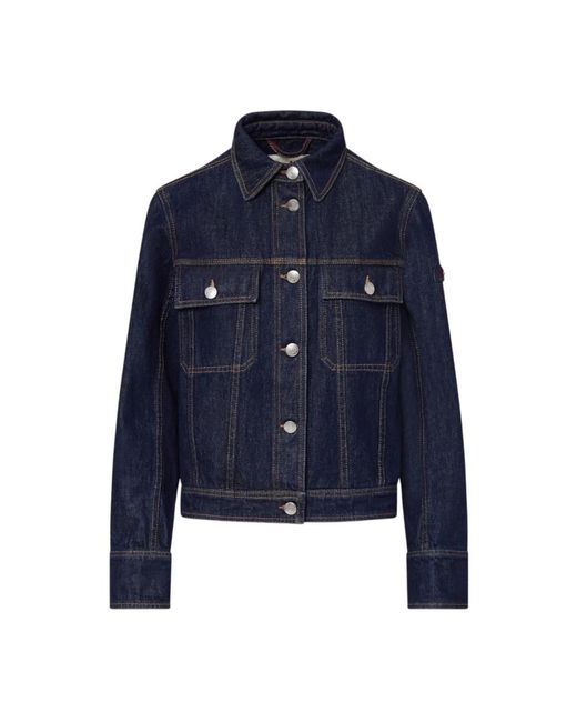 Peuterey Lala De Rinse Overshirt in het Blue