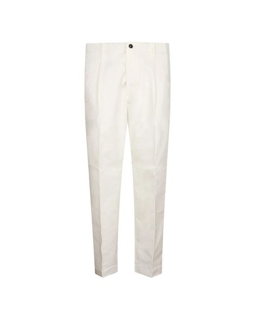 Nine:inthe:morning White Chinos for men