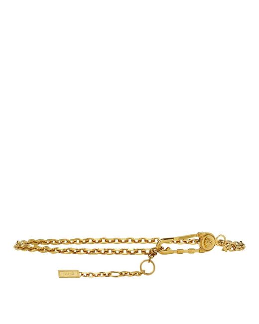 Versace Metallic Metallgürtel