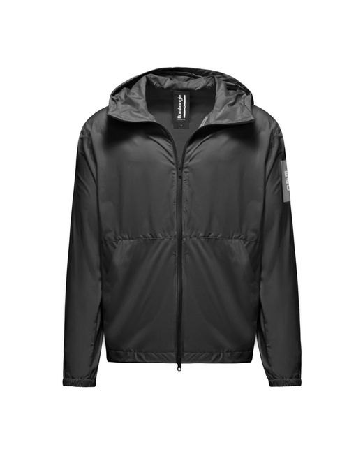 Rain Jackets di Bomboogie in Black da Uomo