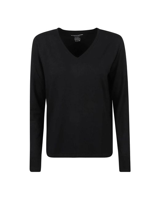 Majestic Filatures Black Long Sleeve T-Shirts
