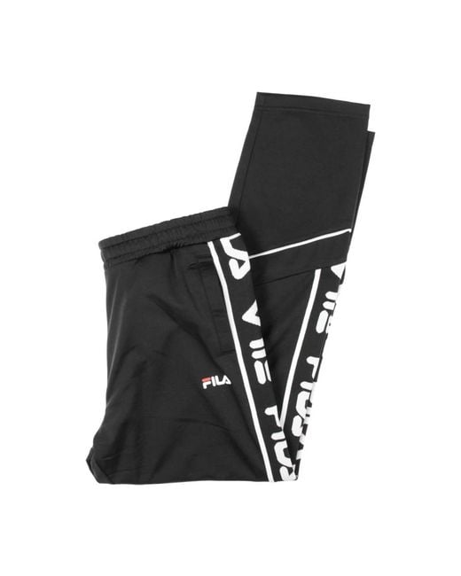 Fila Black Sweatpants for men