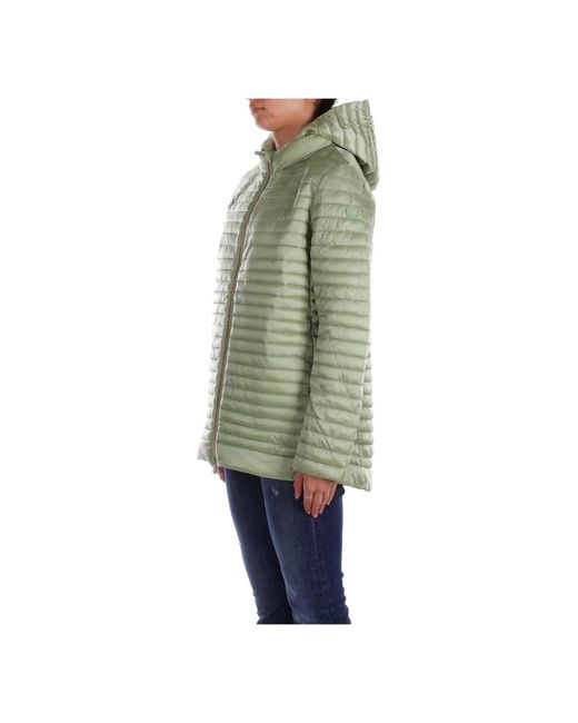 Save The Duck Green Winter Jackets