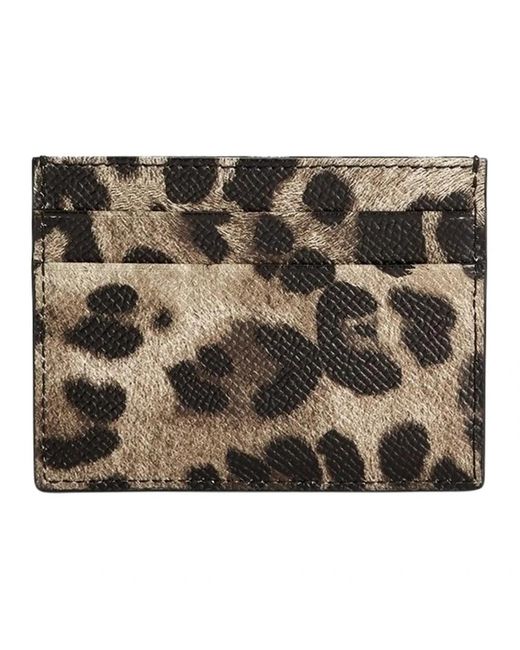 Dolce & Gabbana Metallic Wallets & Cardholders