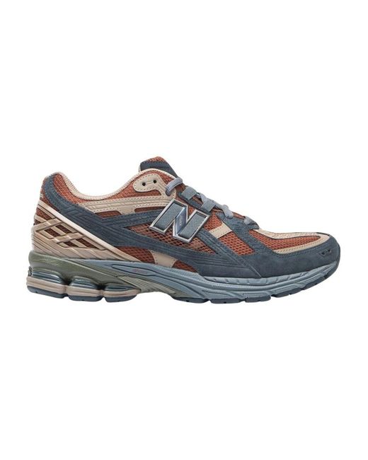 New Balance Utility sneakers mit leder und mesh in Blue für Herren