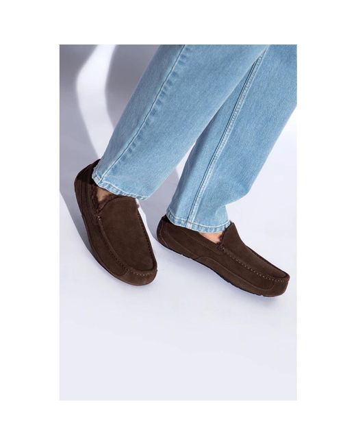 Ugg 'ascot' wildleder-loafer in Brown für Herren