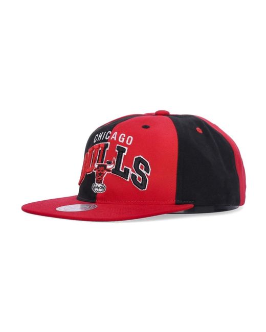 Caps Mitchell & Ness de hombre de color Red
