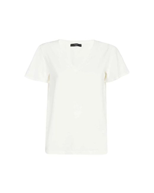 Weekend by Maxmara T-Shirts in het White