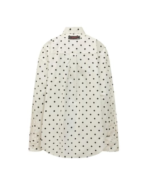 Shirts MSGM de color White