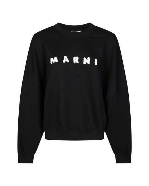 Marni Stijlvolle Sweatshirt Voor Mannen En Vrouwen in het Black