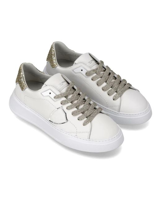 Philippe Model White Sneakers