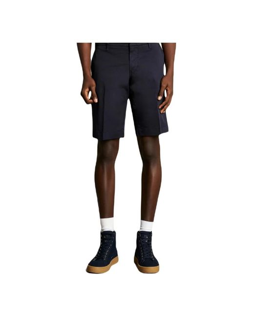 Fay Blue Casual Shorts for men