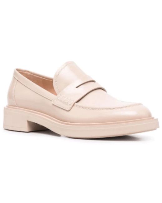 Gianvito Rossi Pink Loafers