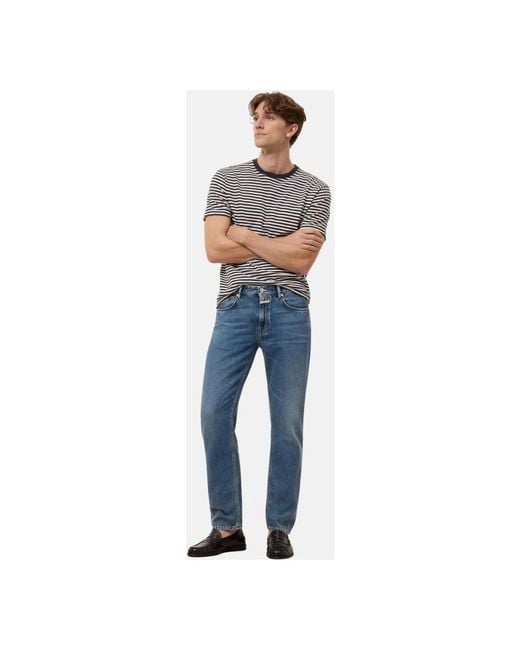 Closed Blue Slim Fit Jeans for men