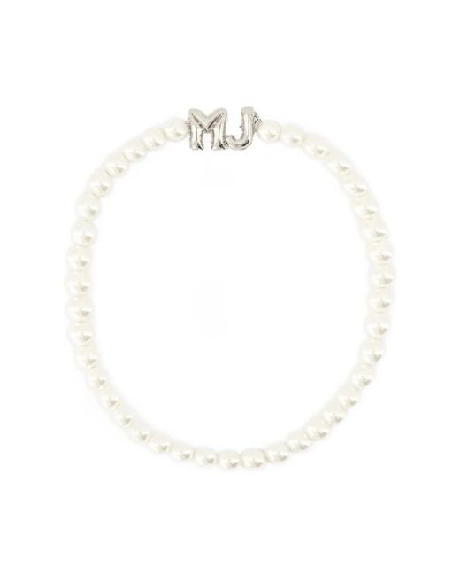 Necklaces Marc Jacobs de color White