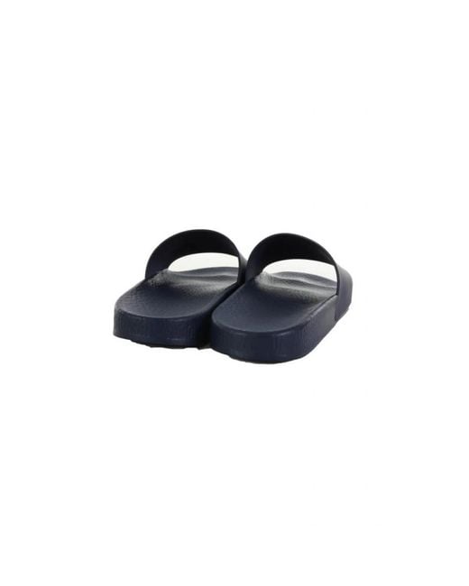 Ralph Lauren Blue Sliders for men