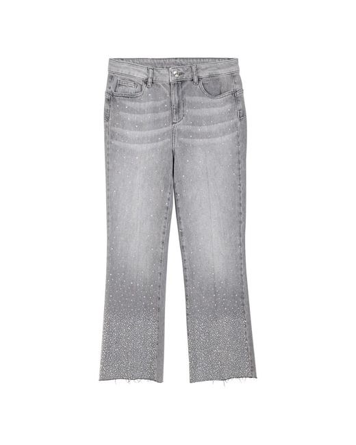 Liu Jo Gray Stylische jeans für frauen