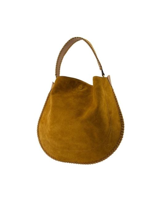Isabel Marant Brown Oskan Soft Purse