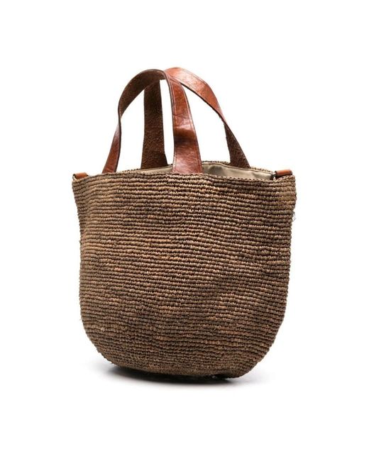 IBELIV Brown Shopping Bags