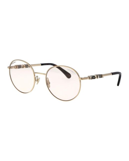 Chanel Metallic Glasses