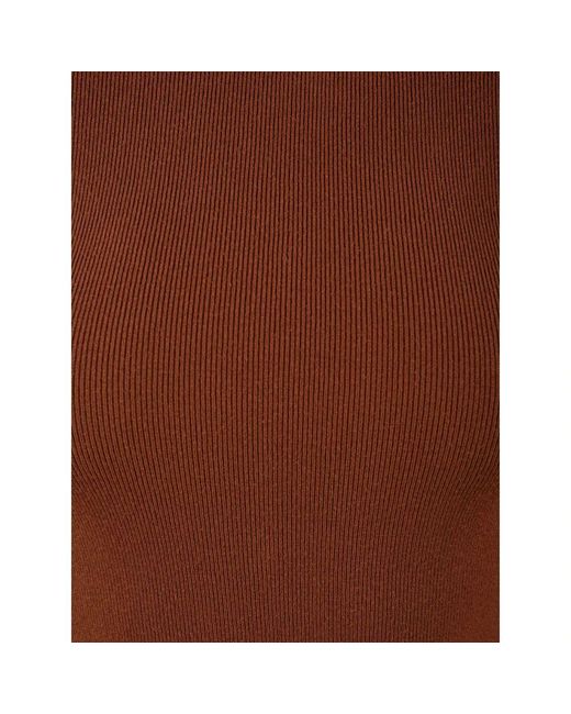 Knitted Dresses di Akep in Brown