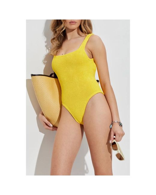 Hunza G One-Piece in het Yellow