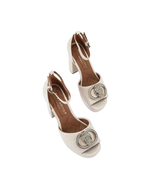 High Heel Sandals di Kurt Geiger in White