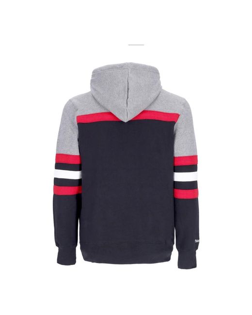 Hoodies Mitchell & Ness de hombre de color Gray