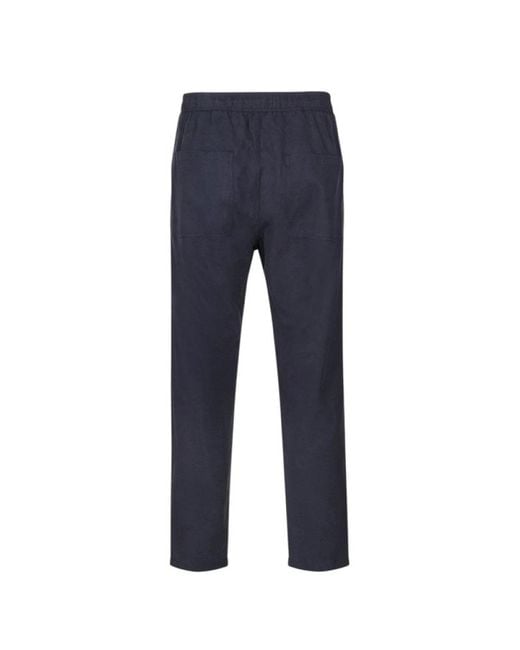Straight Trousers Samsøe & Samsøe de hombre de color Blue