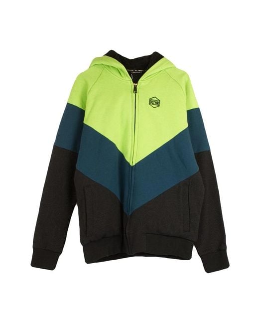 DOLLY NOIRE Green Zip-Throughs for men