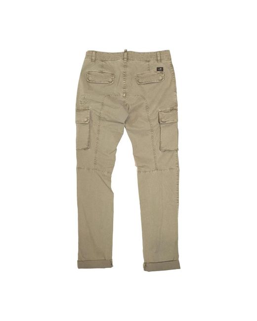 Mason's Natural Straight Trousers for men