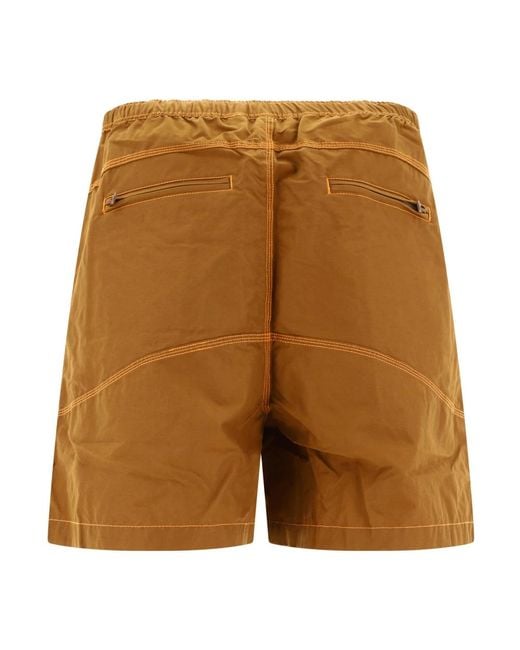 Brain Dead Brown Casual Shorts for men