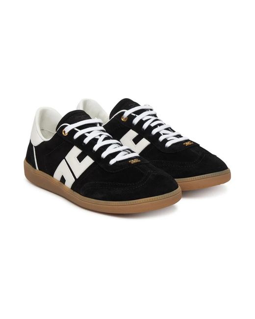 Elisabetta Franchi Black Sneakers