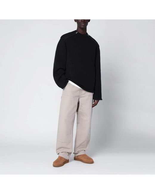 OAMC Black Round-Neck Knitwear for men
