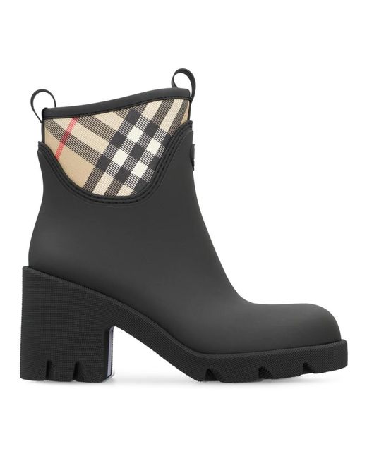 Burberry Black Rain Boots
