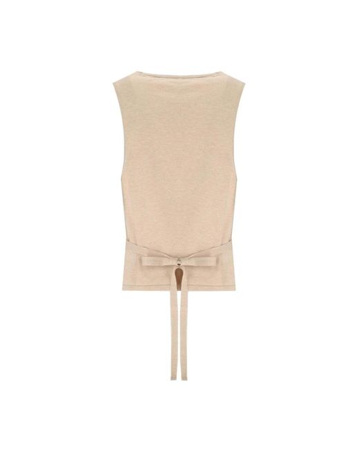 FEDERICA TOSI Natural Vests