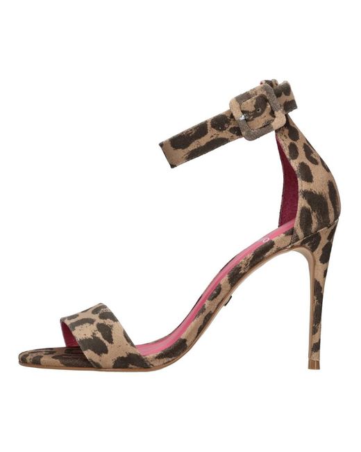 Carrano Brown High Heel Sandals