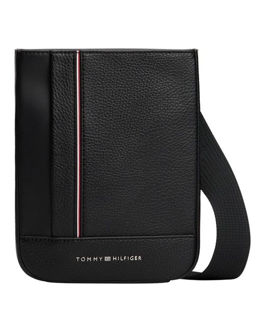 Tommy Hilfiger Zentrale Umhängetasche Schwarz in Black für Herren