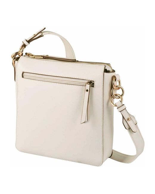 Gabor White Weiße Schultertasche Für Damen