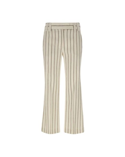 Marella Natural Wide Trousers