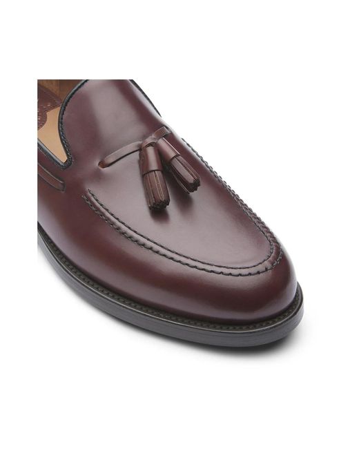 Lottusse Klassische Tassel Loafers in Brown für Herren