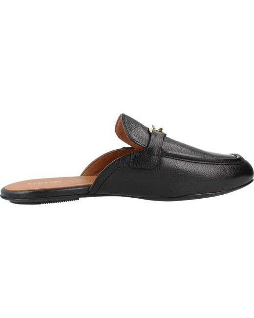 Mules di Geox in Black