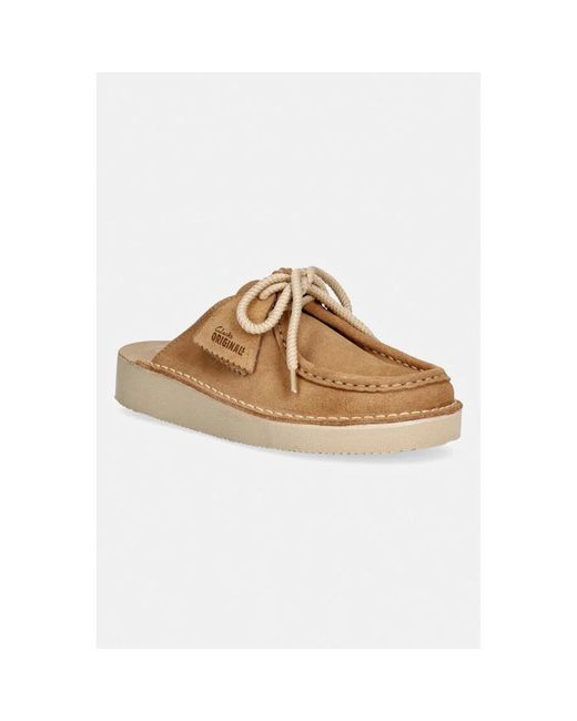 Mules Clarks de color Brown